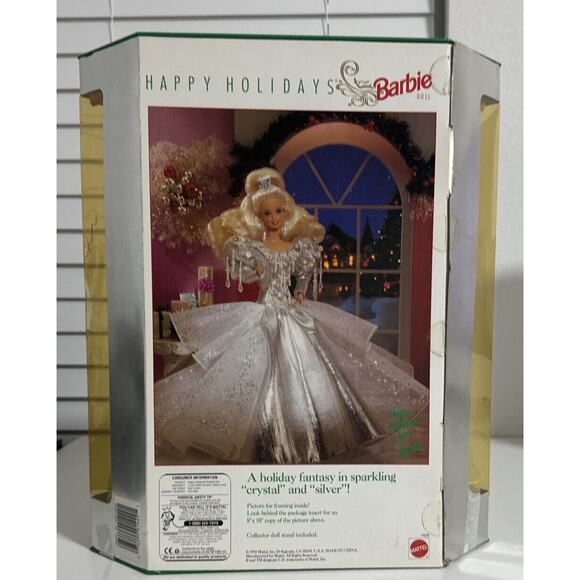 Happy Holidays Special Edition Barbie Doll Mattel 1992 - Picture 2 of 14